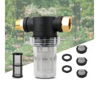 CYDZSRA Raccords de Tuyau d'arrosage Polyvalents en métal. Solution complète de filtres pour Tuyau d'arrosage à Domicile. Choisissez Entre Une Grille 40 100 Mailles. Pression maximale du