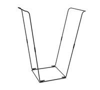 CYDZSRA Support de sac poubelle robuste et efficace pour la gestion des déchets extérieurs, avec cage à poubelle portable et support de sac en métal suspendu, idéal pour le camping, les feuilles