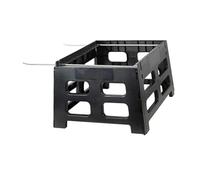 CYDZSRA Support métallique noir robuste pour ruche, favorisant une meilleure circulation de l'air. Surélevé, il protège les abeilles et la production de miel.