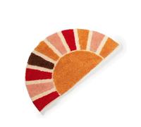 CYDZSRA Tapis de Bain Mignon Demi-Cercle, Tapis de Bain pour salles de | Tapis de bain mignon demi-cercle, tapis de bain pour salles de