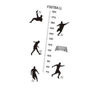 CYDZSRA Toise murale autocollante pour la croissance des enfants (garçons et filles) : une touche sportive pour toute salle de jeux ! Marquez facilement les étapes de la croissance vos enfants avec ce