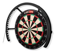 CyeeLife Éclairage LED pour cibles de fléchettes - Système d'éclairage LED - s'adapte en Toute sécurité à Toutes Les Planches de fléchettes, Montage Facile (Noir, 270°)