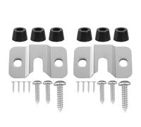 CyeeLife Lot de 2 Supports muraux pour Cible de fléchettes en Acier, Accessoires de Fixation à Suspendre (2 Pack, Standard)