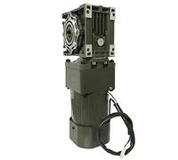 CYFANG 1 moteur à engrenages à vis sans fin 120 W NMRV040, réducteur à 2 étages, 220 V CA, autobloquant, régulateur de vitesse, sens des aiguilles d'une montre, sens antihoraire Réglage mécanique(0.8R