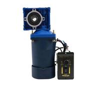 CYFANG 1 pcs 120 W 220 V AC RV30 Réducteur à vis sans fin Vitesse réglable avec régulateur de vitesse Fonction de verrouillage automatique Réducteur de vitesse Moteur CW CCW Réglage mécanique(56rpm)