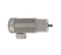 CYFANG 1 pièces 1.5KW 220V 380V AC 3 phases moteur à engrenages asynchrone 120x120mm cadre réducteur de vitesse moteur à engrenages asynchrone arbre 22mm réglable mécaniquement(7.8RPM)