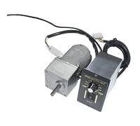 CYFANG 1 pièces 4IK25RGN-C réducteur de vitesse Kit 80x80mm cadre moteur à vitesse réglable 25W 220V AC contrôle de vitesse moteur à engrenages CW CCW réglable mécaniquement(125RPM)