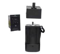 CYFANG 1pc 6RK250RGU-CF moteur à engrenages réglable à vitesse 200W 220V AC monophasé moteur à engrenages réversible 104x104mm moteur de contrôle de vitesse réglable mécaniquement(54rpm)