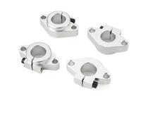CYFANG Bord de Mouvement Support de Fixation d'axe Optique linéaire 4 pièces 8mm 12mm 20mm Support de Rail de Guidage d'arbre linéaire Support de Tige linéaire Support de Rail (Size : 20MM)