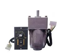 CYFANG Kit de moteur à engrenages à régulation de vitesse 25 W 220 V AC monophasé 80 x 80 mm cadre 4IK25RGN-C moteur réducteur de contrôle de vitesse CW CCW 1 pièce réglable mécaniquement(60K 23rpm)