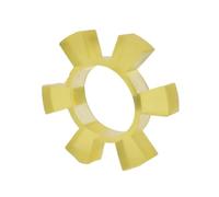 CYFANG Lot de 10 coussinets élastiques hexagonaux en polyuréthane de type T for pompe à eau, coussinets de roue en caoutchouc Rotateur(T140)