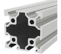 CYFANG Profilé en aluminium standard européen 4040, rail linéaire à double fente en V, cadre tubulaire carré for chaîne de montage, support à fleurs Cadre Quincaillerie(450mm long)