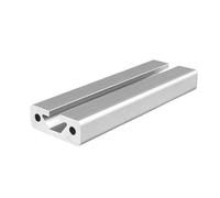 CYFANG Rail extrudé en aluminium 1640, fente de 8 mm, profilé anodisé argent, cadre de guidage 16 x 40 mm for support de machine, porte coulissante Cadre Quincaillerie(350mm 13.78" long)