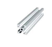 CYFANG Rail linéaire standard européen en aluminium anodisé extrudé de type V 2020 for rack de chargement, lignes d'assemblage industrielles Cadre Quincaillerie(300mm long)