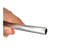 CYFANG Tube rond en aluminium de 100 mm de long for poteau d'échafaudage, tube métallique de 3 mm, 4 mm, 5 mm, 6 mm et 8 mm d'épaisseur Artisanat Cadre(11x2.5mm)