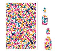 CYFUN DESIGN Lot de 10 feuilles de transfert à l'eau pour argile polymère, papier de transfert à l'eau pour argile polymère, papier de transfert pour loisirs créatifs, bijoux, boucles d'oreilles, 14 x