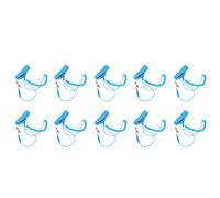 Cygmophing 10 pièces PU antistatique dragonne élastique réglable électrostatique Bracelet Bracelet ESD fournitures