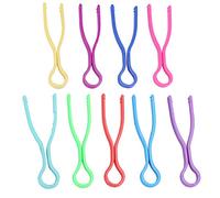 Cygmophing 180Pcs Bobbin Buddies Plastic Spool Clamp Thread Control Holder Sewing Machine Accessories