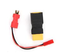 Cygmophing 2 pièces connecteur mâle JST vers prise T mâle femelle adaptateur connecteur de câble prise de faisceau de câblage pour batterie Lipo de Drone RC