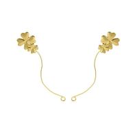 Cygmophing 2 pièces or haute qualité trèfle greffé faux cils adhésifs présentoirs