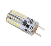 Cygmophing 48LED ampoule en Silicone 3W 300LM GY6.35 BiPin ampoule AC12V pour lustre plafonnier (Blanc froid)