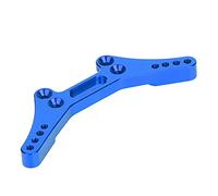 Cygmophing Aluminium Alloy Rear Shock Tower Damper Plate Fit for HPI RS4 RC Hobby 1/10 Car (Bleu foncé (RS4008NB))