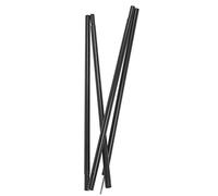 Cygmophing auvent d'abri de Tente en Fer extérieur de 2 m supportant Un Poteau de Tige Pliante pour la randonnée en Camping