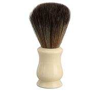 Cygmophing - brosse à barbe pour hommes, poils synthétiques, plumeau de cou de barbier Portable avec poignée en résine esthétique pour le nettoyage de la barbe