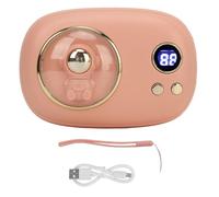 Cygmophing Chauffe-mains 2 en 1, banque d'alimentation, multifonction, mini, portable, USB, petit chauffe-mains pour le camping en plein air (rose)