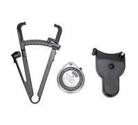 Cygmophing Corps d'étrier de graisse du corps de mesure de la règle de mesure du ruban de taille de la taille de la taille de la taille du bras de la taille des jambes pour les mesures