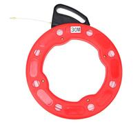 Cygmophing Extracteur de bobine de ruban de poisson en nylon et fibre de verre Outils de traction de fil non conducteur 4,0 mm 30 m