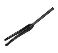 Cygmophing Fibre de carbone 700C Vélo de route C Frein Tube droit Fourche avant rigide Équipement de vélo (signe rouge)