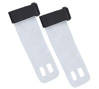 Cygmophing - gants de protection des mains antidérapants en cuir, pour haltérophilie, fournitures de barres parallèles simples (Gris M)