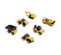 Cygmophing Jeu de jouets pour véhicules de construction, camions en alliage, modèle de camion-citerne, jeu de voitures pelleteuses