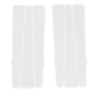 Cygmophing Lot de 2 moules en silicone portables en forme d'éventail droit pour décoration de cadeau