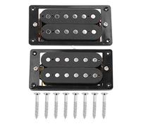 Cygmophing Micro de Guitare électrique pour St/SQ, Double Bobine, Cadre Noir, Accessoires pour Instruments de Musique