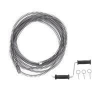 Cygmophing Nettoyeur de canalisations Tarières Câble à Ressort 16 mm Toilettes Plombier Plomberie Tuyau Serpent Pipeline Nettoyeur d'égouts pour la Cuisine Domestique Salle de Bain (3 mètres / 9,8