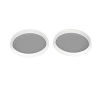 Cygmophing Organisateur de Plateau tournant d'armoire, Plateau de Rangement Rotatif antidérapant, Support Rotatif Multifonctionnel pour la Cuisine (Ensemble 2 pièces Petite Taille)