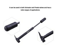 Cygmophing - Pompe à Air Portable, Valves Schrader, Mini gonfleur de pneus, Kit d'outils de réparation de vélo