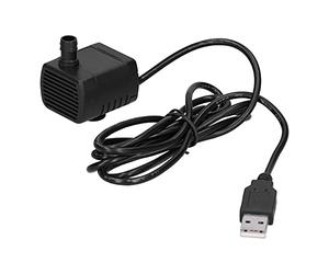 Cygmophing pompe à eau prise USB aquarium Micro dispositif de Circulation avec ventouse DC5V 120L/H 50cm ascenseur