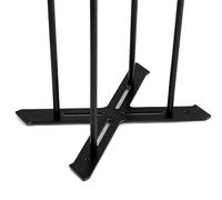 Cygmophing Support de réparation rotatif en acier inoxydable V8 pour moteur V8 - Support de rechange pour supports légers SCX10 (noir)