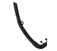 Cygmophing - Tuyau de plongée en gel de silice flottant librement pour les sports sous-marins (noir)