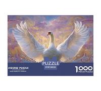 Cygne étendant Ses Ailes Puzzle 1000 Pièces Adultes Enfants Animaux Puzzles 1000 Pièce Jeux D'adresse Cadeau 38x26cm/1000pcs