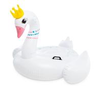 Intex Pools – Cygne gonflable à chevaucher – 137x99x142 cm vinyle – Blanc – Dès 3 ans