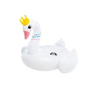 Intex Pools – Cygne gonflable à chevaucher – 137x99x142 cm vinyle – Blanc – Dès 3 ans