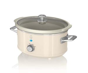 Cygne Rétro Mijoteuse 3,5 L, Crème