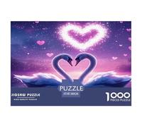 Cygne1000 Pièces PuzzlePièces Love Cygne pour Adultes Jeu D'Intelligence Parfaitpourla Détente Créativité Et CommeCadeau38x26cm/1000pcs