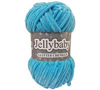 Cygnet Jellybaby Pelote de laine chenille à paillettes Topaze 019