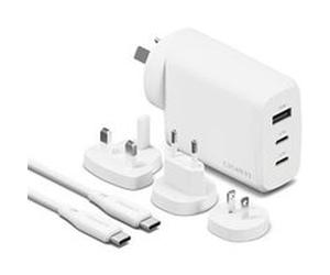 Cygnett - Adaptateur secteur - 67 watt - 3 connecteurs de sortie (2 x USB-C, USB) - sur le câble : USB-C Blanc G