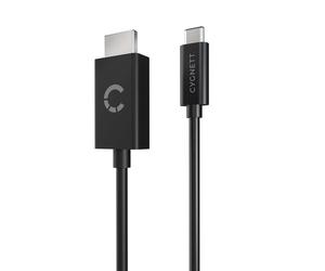 Cygnett CY3305HDMIC câble vidéo et adaptateur 1,8 m USB Type-C HDMI Noir